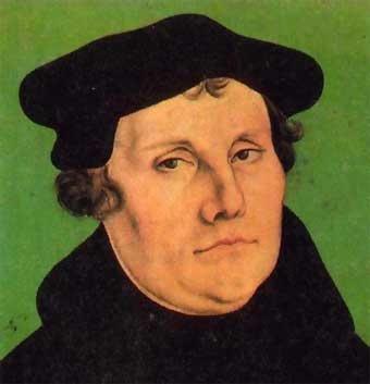 O Luteranismo - ALEMANHA: Martinho Lutero, professor de teologia, monge agostiniano, critica o clero e a corrupção da Igreja