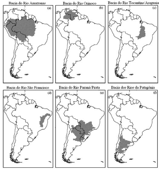 Hidrografia Principais bacias