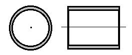 11) Um viscosímetro de cilindro rotativo consiste em dois cilindros concêntricos com uma folga uniforme entre ambos. Esse espaço é preenchido com o líquido cuja viscosidade se pretende determinar.