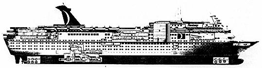 M/S FANTASY PROPULSÃO LÉCTRICA Catálogos comerciais Motores Central de Motores transversais geração transversais Tipo de propulsão: Diesel - eléctrica 4 Motores principais 2 Motores auxiliares