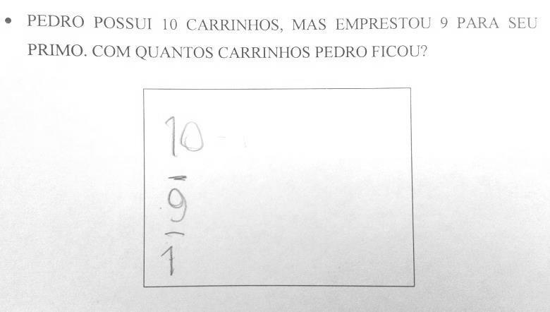 108 Figura 16: Resolução da situação problema com erro na posição dos sinais Diante desses resultados Dante afirma que para resolver problemas precisamos [.