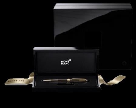 Finding the perfect gift A Montblanc é uma prestigiada marca centenária, de artigos de luxo.