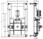 Dimensões e massas 200 300 a 2500 ou Ø Dimensões e Massas A B C D E Ø F G H CQUAW Massas mm mm mm mm mm pol.