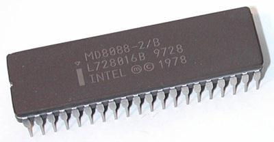 Lançado em 1978 Versão mais barata que seu antecessor 8086 (16bits)