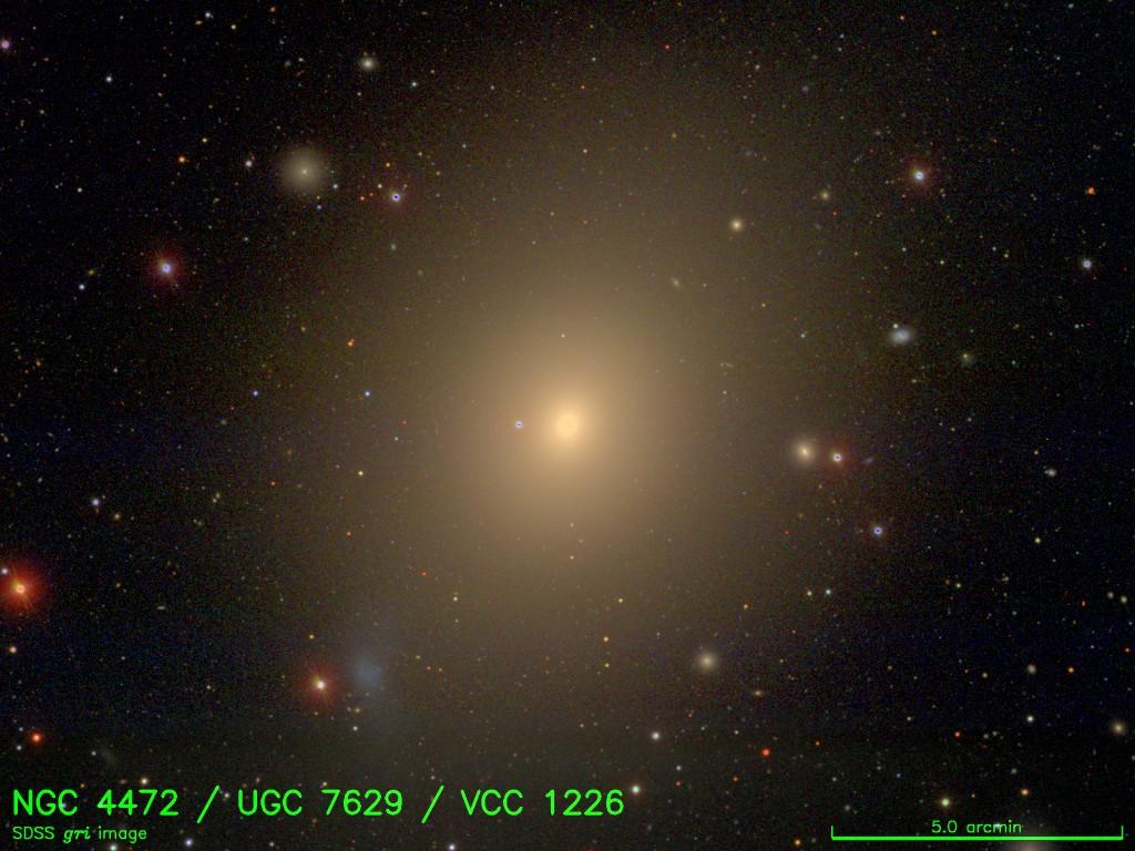 Uma análise recente (Kormendy et al, 2009, ApJSS, 182, 210), utilizando observações de alta resolução espacial, mostrou que os objetos mais brilhantes que (M B < -21,66) seguem a lei de Sérsic mas