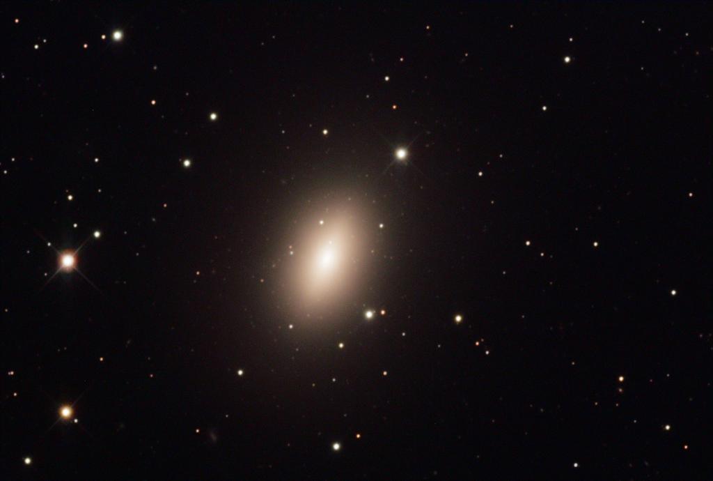 NGC 4697 Porque a velocidade de rotação depende da orientação do objeto em relação à linha de visada?