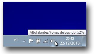 Nota: Se este ícone não aparece na Área de notificações do Windows, é possível abrir as