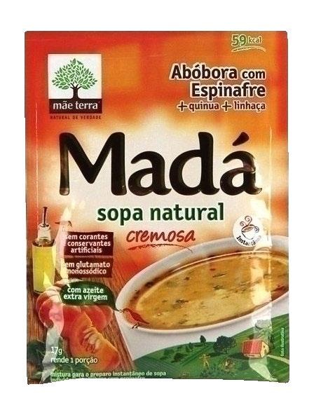 A Sopa Madá é uma opção super prática e rápida, e o melhor de tudo, super natural.