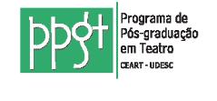 RESOLUÇÃO Nº 03/2015 PPGT Aprova os procedimentos e pontuação para as Atividades Programadas A presidente do Colegiado do PPGT, da UDESC CEART, no uso de suas atribuições e considerando a deliberação