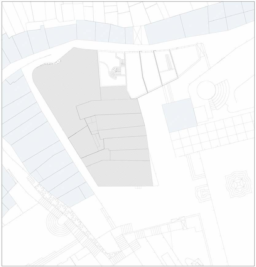 2.6 Plantas e alçados da situação existente Planta do r/ch da Rua de