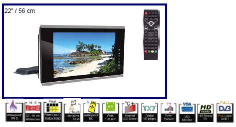 380,00 TV LCD Waterproof + TXT ref.