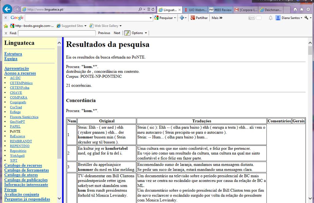 artigos, problemas nas edições, possíveis fontes da tradução, agradecimentos, relações pessoais entre os diversos intervenientes,.