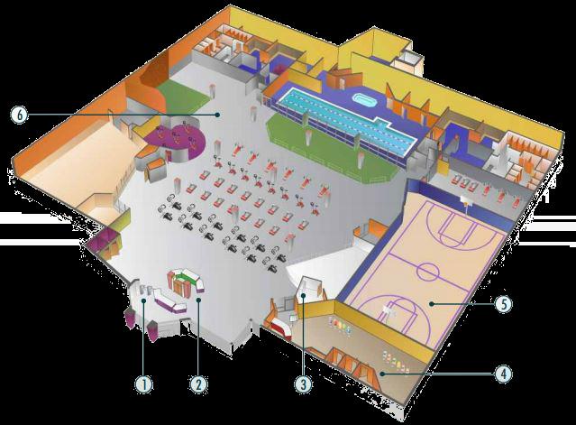 SOLUÇÕES DE GINÁSIOS PISCINAS ADAPTADO ÀS NECESSIDADES DO CLIENTE CONFIGURAÇÕES Configurar layouts de cartão de