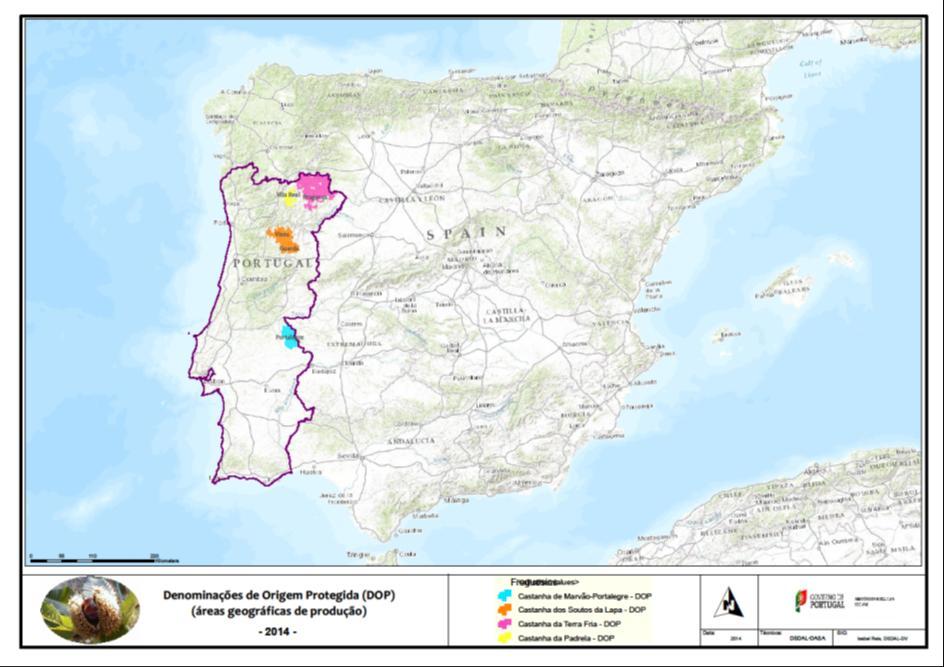 Denominações de Origem Protegida em Portugal Castanha da Padrela DOP Castanha da