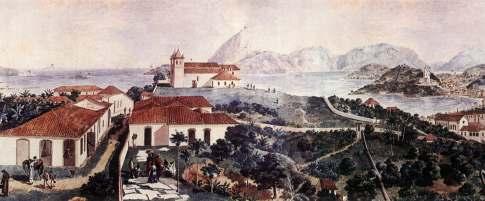 Nestas três primeiras camadas, os dois primeiros panoramas foram realizados por viajantes do século XIX, em aquarelas: O Panorama de Meunié ou Taunay de 1822; e o Panorama de William John Burchell de