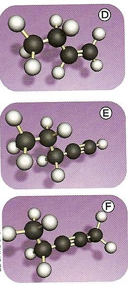Escreva a fórmula estrutural dos seguintes compostos: a) metano b) hexano c) propeno d) but-1-eno e) but-2-eno f) pent-2-ino g) ciloexano h) cicloexeno 10.