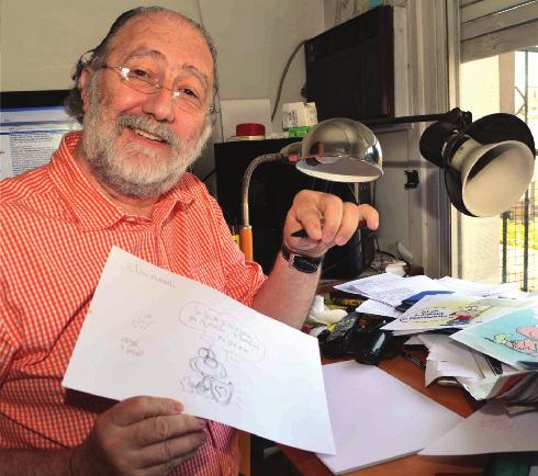 Em 1990, suas histórias em quadrinhos com essse personagem (antes chamado Prudencio) começaram a aparecer no El Clarín, o jornal mais popular da Argentina.