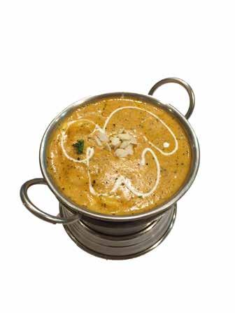 56 - Caril de Peixe / Fish Curry - 8,50 Pratos de Peixe/ Fish Dishes Todos os pratos de Caril podem ser leves, Madras ou Vindaloo - picantes Fish pieces cooked with special gravy 57 - Peixe Korma /
