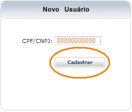 ter acesso ao sistema é necessário que o Detentor da senha eletrônica da empresa ou outro usuário já credenciado com permissão para