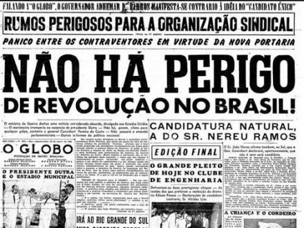 Entretanto, o golpe militar foi saudado por importantes setores da sociedade brasileira.