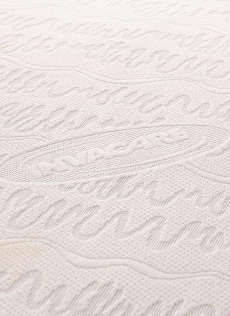 Basic Opção de capa em tecido branco creme Luxuosa capa muito