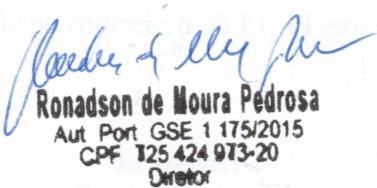 c) cópia comum de comprovante de residência; d) cópia comum do cartão do SUS; e) cópia comum do cartão Bolsa Família; f) uma pasta arquivo; g) Transferência da 1ª série do Ensino Médio para os