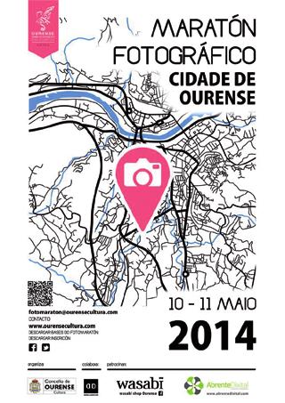 10 MAIO // SÁBADO I Maratón de Fotografía Cidade de Ourense 2014 Ourense Capital Cultural do Eixo Atlántico Co gallo da Capitalidade Cultural do Eixo Atlántico, a Concellería de Cultura do Concello