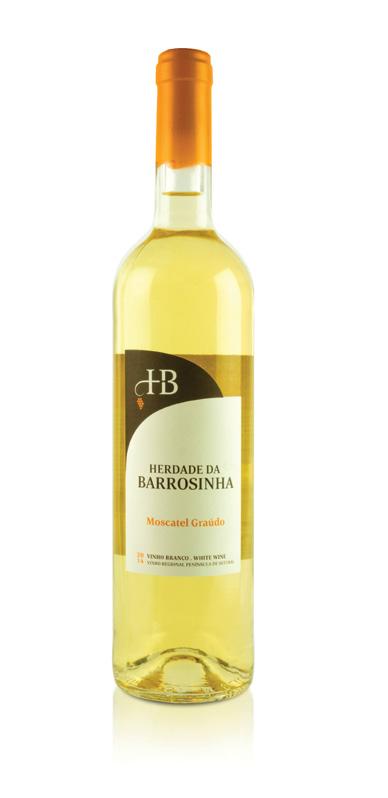 Vinho Branco Moscatel Graúdo 2015 White Wine Moscatel Graúdo 2015 26 27 Vinho Branco Moscatel Graúdo 2015 Este vinho branco, produzido a partir da casta Moscatel Graúdo apresenta uma cor citrina,