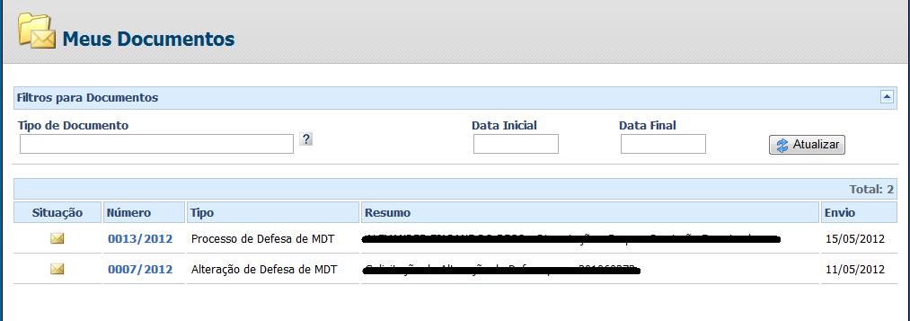 3 - Tutorial da Coordenação / Colegiado Passo 1 Após a correta solicitação de composição da comissão examinadora por parte do aluno e o deferimento do Prof.