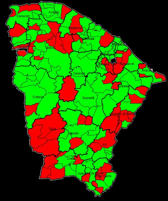 Estratégia de vacinação de rotina, Ceará, janeiro a junho de