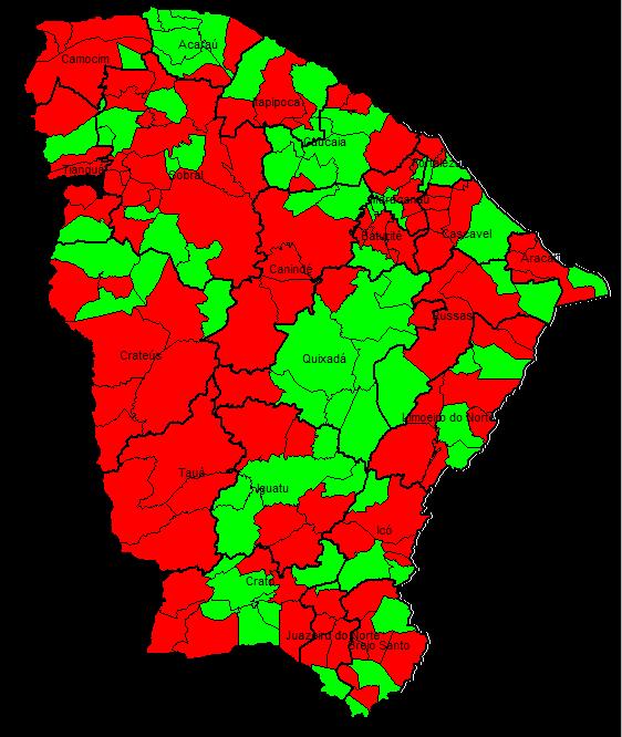 Estratégia de vacinação de rotina, Ceará, janeiro a junho
