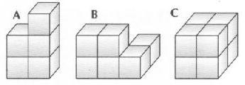 figura, devemos concluir que: a) 1 cm 2 = 10 mm 2. b) 1 cm 2 = 100 mm 2. c) O quadrado de lado 10mm é menor que o de lado 1 cm. d) Os dois quadrados têm áreas diferentes.
