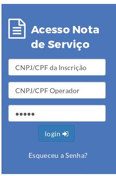 Suporte: E-mail para informações de suporte em TI( suporte@link3.com.br). Acesso Ao Prestador De Serviço Preencher com CNPJ da Empresa. Preencher com CNPJ da Empresa. Senha de Usuário.
