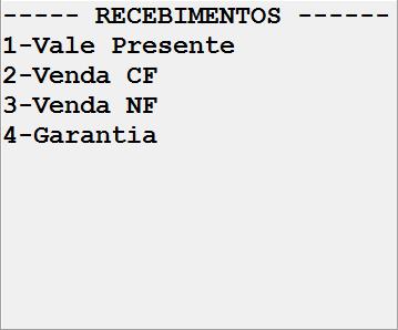 38 9. Registrar Recebimento Os recebimentos são entradas de recursos.