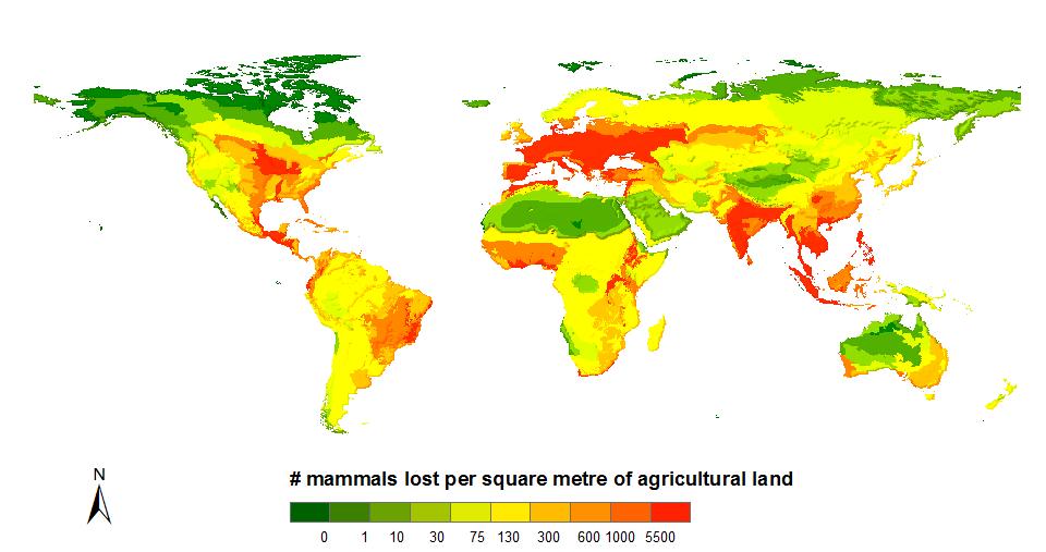 Área da Sustentabilidade Desenvolvimento metodológico de indicadores e modelos para determinação dos impactes do uso indireto da terra (em Avaliação de Ciclo de Vida)