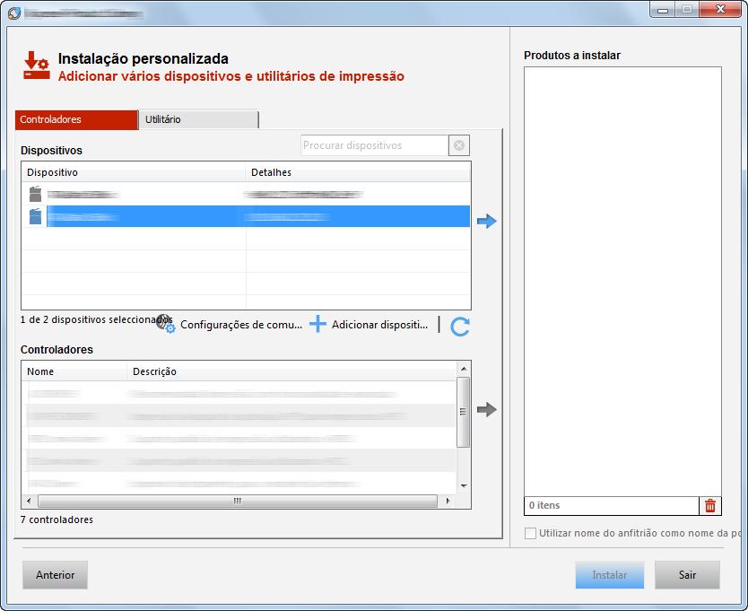 Instalar e configurar a máquina > Instalar software 2 Exiba o ecrã. 1 2 1 Clique em [Ver Contrato de Licença] e leia o Contrato de Licença. 2 Clique em [Aceitar].