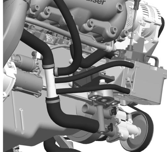 Seção 5 - Mnutenção AVISO A operção do motor for d águ velociddes lts crirá sucção, que pode cusr destruição d mngueir de águ e o superquecimento do motor. Não opere o motor cim de 1.