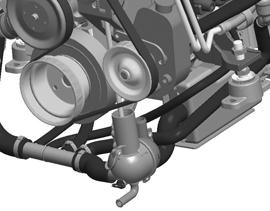 Seção 6 - Armzenmento 4,3 MPI EC -Remov o tmpão zul do lojmento d distriuição no cnto inferior dinteiro direito do motor. 4.3 MPI EC 5.