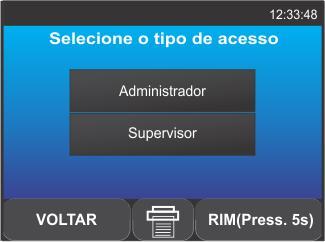 Menu O RepZPM possui funções selecionáveis através do menu do Administrador e menu do Supervisor, sendo seu acesso protegido por senha.
