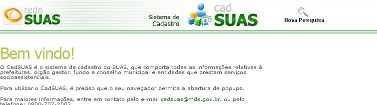 CADSUAS - aplicacoes.mds.gov.