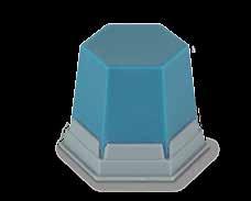 GEO Cera para estruturas metálicas de PPR, padrão, azul-turquesa transparente, 75 g (2.63 oz.) No.