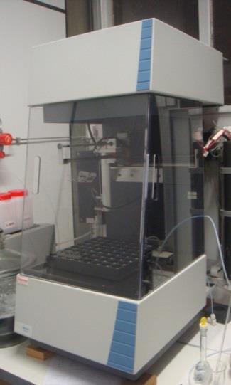 6 Análises laboratoriais de carbono orgânico dissolvido As análises de carbono orgânico (COD) dissolvido foram feitas pelo equipamento da Thermo Scientific, Hiper TOC
