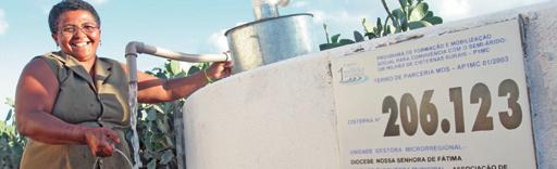 Programa Cisternas O que é A cisterna é uma tecnologia popular para a captação e armazenamento de água da chuva e representa uma solução de acesso a recursos hídricos para a população rural do