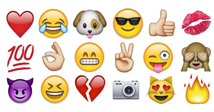 5. Fale a língua do seu público E também da plataforma Libere os emojis! Estudos mostram que o cérebro humano é capaz de processar informações visuais 60 mil vezes mais rápido do que em texto.