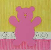 926 - Aplique: Urso (aplication - teddybear) 926-VD 926-MA
