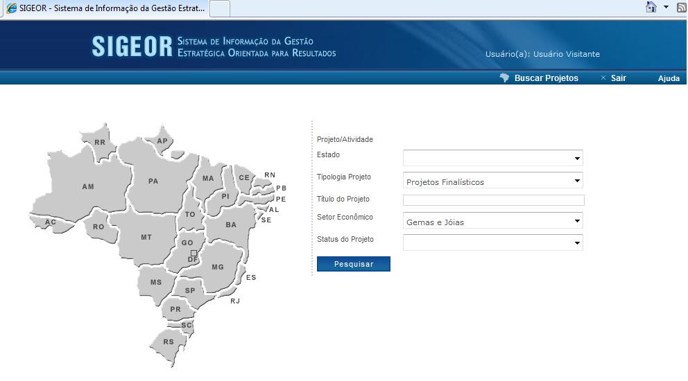 público-privadas e 3º setor; Governança: