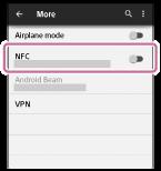Conecte-se com um só toque (NFC) com um smartphone (Android 4.