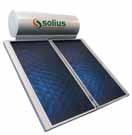Energia Solar Termossifão SOLIUS ECOKIT Plus TS60P Solius EcoKit PLUS 60L Estrut. galvanizada lacada versátil.252 TS60TLP Solius EcoKit PLUS 60L Estrut. alumínio p/ telhado inclinado.