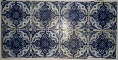 XIX Estampilhados Padrão raro Recolha Abril a Julho 993 Azulejo do Séc.