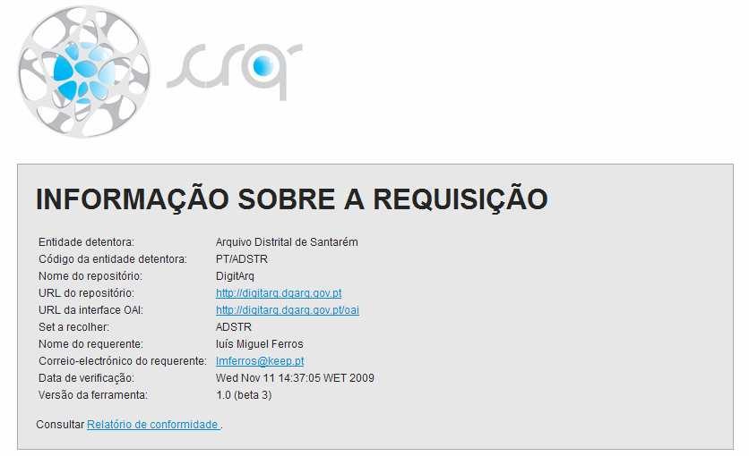 requisitos de adesão àrpa Formulário de registo